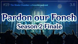 [3.8] Sumeru Postmortem and Fontaine Hype | The Shade Chamber: a Genshin podcast 19: Season 2 Finale