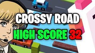 armin gaming short 1: crossy road high score 32 (personal best)