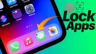 FINALLY - How to Lock Apps with FacelD or TouchID on iPhone In less than 2 Minutes!