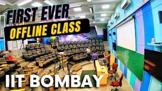 First ever offline class at IIT BOMBAY || 2020 batch