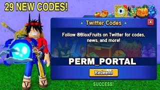 *NEW* ALL WORKING CODES IN BLOX FRUITS 2024 JULY! ROBLOX BLOX FRUITS CODES PERM PORTAL