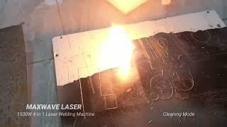 New product Maxwave 4 in 1 laser welding cutting cleaning for metal handheld laser welding machine