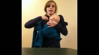 How to get a great "seat" in wrap or ring sling