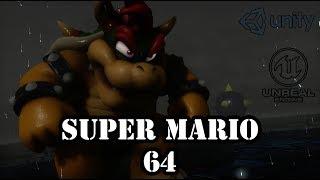 Super Mario 64 - Bowser Fight on Unreal Engine 4 | Goofin Group