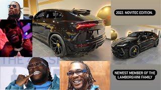 Burna Boy Buys 2022 Lamborghini Urus-Novitec Edition