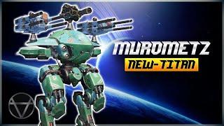 [WR]  NEW Titan Murometz – Gameplay | War Robots