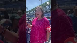 #XóchitlGálvez opina en #Queretaro sobre el proyecto de Nación de #ClaudiaSheinbaum