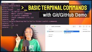 Useful Terminal Commands & Git/GitHub