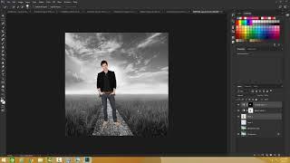 Photoshop - Flatten Image/Merge Down & Merge Visible/Stamping