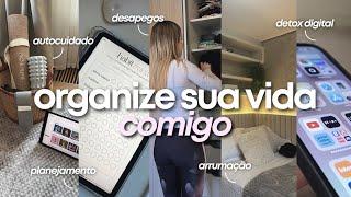 ASSISTA SE VOCÊ ESTÁ PRECISANDO RECOMEÇAR | organizando TODA a minha vida para ter um #glowup ️