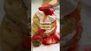 Homemade Strawberry Shortcake 