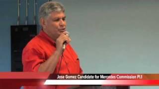 Jose Gomez candidate for Mercedes City Commission