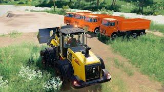 КУПИЛИ ПЕСЧАНЫЙ КАРЬЕР И ПЕРВЫЕ КАМАЗЫ! - FARMING SIMULATOR 2019