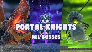 Portal Knights - All Bosses and Ending (PC-HD)