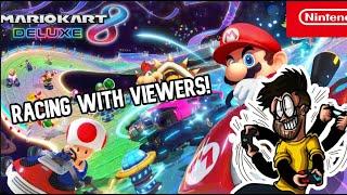 MARIO KART 8 DELUXE WITH VIEWERS & TALKING ABOUT SWITCH 2