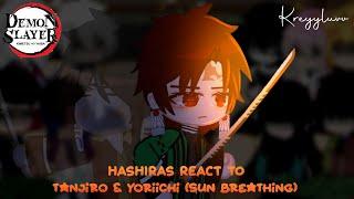 ⋆ Hashiras React To Tanjiro & Yoriichi 𖦹 Manga spoiler 𖦹 Credits on description 𖦹 Kreyyluvv ⋆