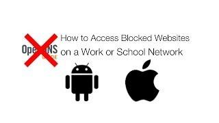 How to Get on Blocked Websites on Your Home or School Network (iOS/Android)