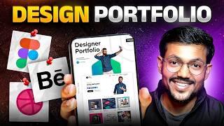 Secrets to Building Best Design Portfolio | UI UX design | How to make a best UI UX design Portfolio