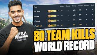 80 SQUAD KILLS WORLD RECORD | 26 SOLO KILLS | BGMI HIGHLIGHT