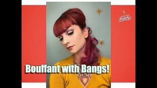 Vintage Hair 1960s Bouffant with Bangs! by CHERRY DOLLFACE