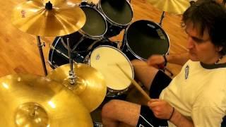 Open handed drumming - Double Paradiddle groove.