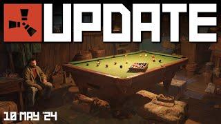 Pool table? More gestures? Hackweek! | Rust Update 10th May 2024