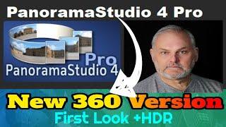 PanoramaStudio Pro 4 New Version insert 360 logo image over tripod and HDR now added to the program