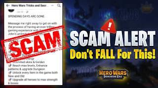 WARNING: Hero Wars Account Upgrade SCAM Exposed! | Don't Fall for This!