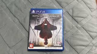 Распаковка The amazing spider-man 2 (ps4)