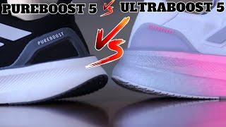 adidas PureBOOST 5 vs adidas UltraBOOST 5X Comparison!