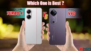  Duel High Tech!! Redmi Turbo 4 Vs Vivo V40 Off in a Smartphone Showdown!