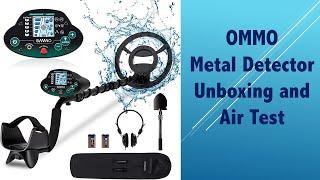 OMMO Detector Unboxing, First Impressions, and Air Test