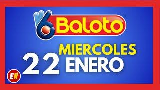 Resultado BALOTO REVANCHA del MIERCOLES 22 de enero 2025