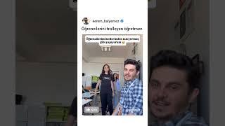 Öğrencilerini trolleyen Evren öğretmen