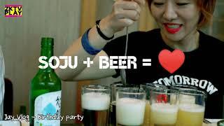 Play zktv/ Zumba korea tv /Jay's birthday party / Vlog