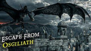 Escape from Osgiliath 4k UHD | Age of the Ring mod 7.3.1 | Episode 18 Fall of Osgiliath