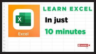 Learn Excel in 10  min | Excel Basics| Excel Tutorial| Microsoft Excel| Ms-Excel