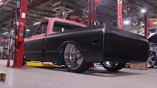 Vince's '69 C10 on 26" wheels!