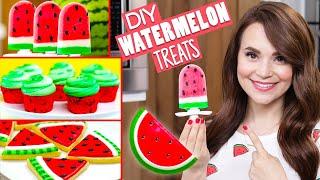 DIY WATERMELON TREATS!