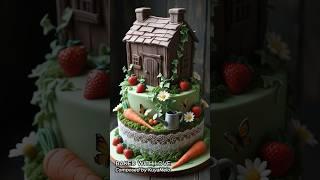 BAKED WITH LOVE l #cake #cakedecorating #cakedesign #viralshort #londoncakedesigner #viralvideo