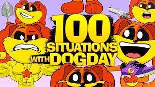 100 SITUATIONS with DOGDAY | Smiling Critters with Poppy Playtime |  BEST FUNNY memes (Animation)