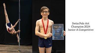 Swiss Pole Art Champion 2024, Junior A Competitive, SPSAF, Posa, Léon Stutz