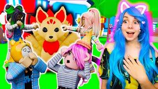 ЙОШИ ПОДАРИЛ МНЕ КИЦУНЭ! Roblox Kitsune Adopt Me