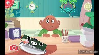 Jugando a toca kitchen shushi que lo difruten