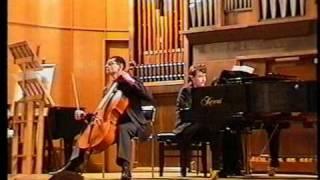 Albert Semyonovich Leman - 2 pieces from "5 pieces for cello & harp" HQ