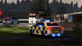 TruckersMP Game Moderator | Police control at C-D railway