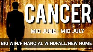CANCER ️ BIG WIN  FINANCIAL WINDFALL . NEW HOME . YOUR LUCK  CHANGES FOR THE BETTER ️️.