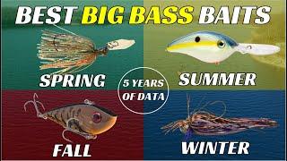 Best Lures for Big Bass Backed By 5 Years Of Data | All Seasons Explained