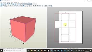 #2 урок Pepakura. Интерфейс программы Pepakura, добавление модели «Куб», создание первой развертки