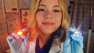 ASMR  Detailed Cranial Nerve Exam | A Little Odd w ⭐NEW⭐ Tests